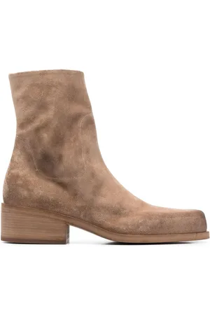 MARSÈLL Square-toe ankle boots