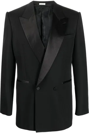 Alexander McQueen Double-breasted tuxedo blazer