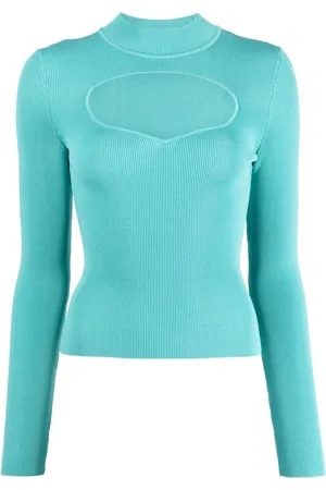 Staud Cara cut-out detail top
