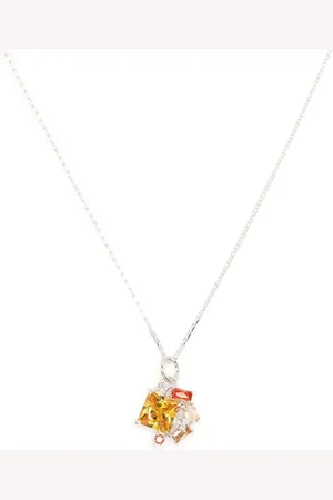 Hatton Labs Crystal-pendant necklace