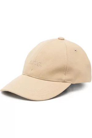 A.P.C. Men Hats - Embroidered logo hat