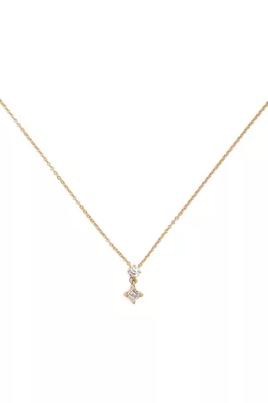Lizzie Mandler 18kt yellow Mix Matched diamond necklace