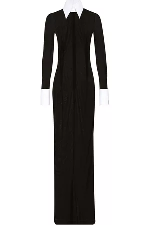 Dolce & Gabbana Women Casual Dresses - Sheer silk-blend shirt dress