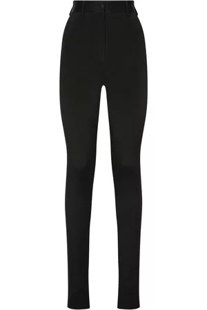 Dolce & Gabbana High waisted skinny-fit trousers