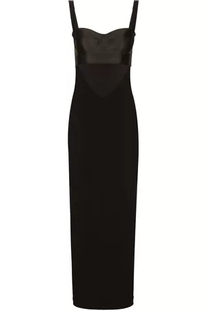 Dolce & Gabbana Contrasting-panel fitted dress