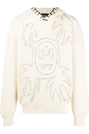 BARROW Decorative-stitching hoodie