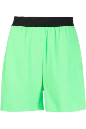 Msgm Logo-waistband shorts