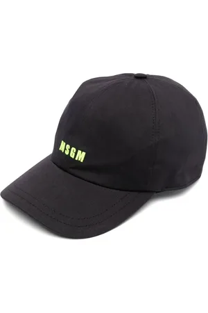 Msgm Logo-embroidered baseball cap