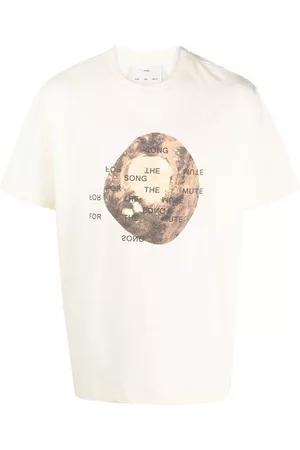 SONG FOR THE MUTE Graphic-print short-sleeve T-shirt