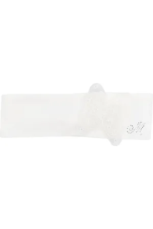 MONNALISA Embellished logo head band