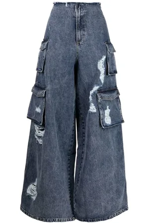 Ground Zero Wide-leg cargo jeans