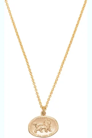 Dower and Hall Lion medallion necklace