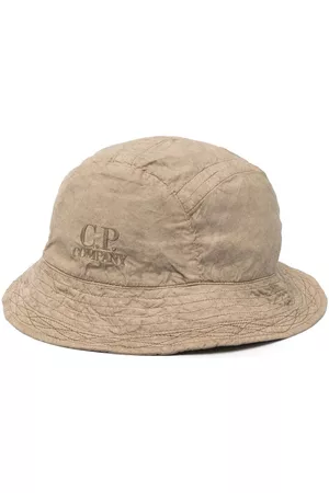 C.P. Company Logo-embroidered cotton bucket hat