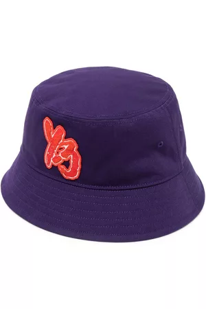 Y-3 Men Hats - Logo-embroidered bucket hat
