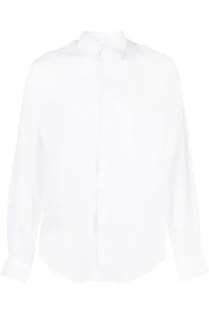 Sunspel Long-sleeve linen shirt