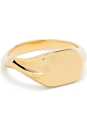 Maria Black Edan sculpted signet ring