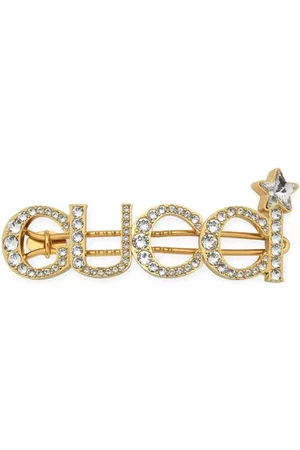 Gucci Crystal-embellished hair clip