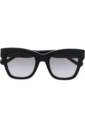 Liu Jo Logo-plaque oversize sunglasses