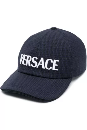 VERSACE Logo-print baseball cap