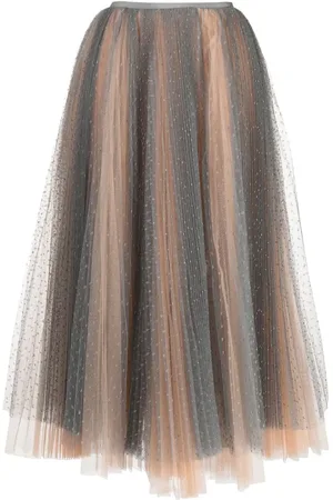 DICE KAYEK High-waisted tulle skirt