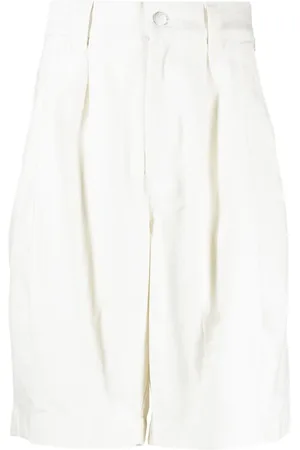 FIVE CM Knee-length cotton shorts
