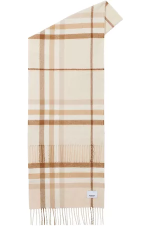 Burberry Scarves - Check Cashmere Scarf