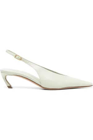 Lanvin 60mm leather slingback pumps