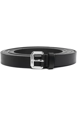 Moschino Men Belts - Matte-finish leather belt