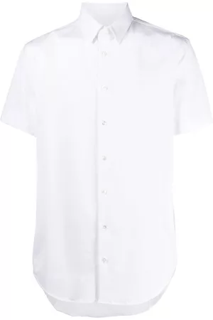 Armani Men Short sleeves - Short-sleeve cotton shirt