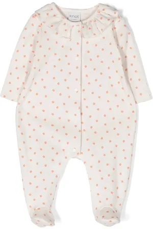 KNOT Aurora floral-print cotton pajamas