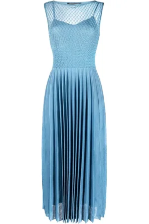 ANTONINO VALENTI Pleated skirt dress