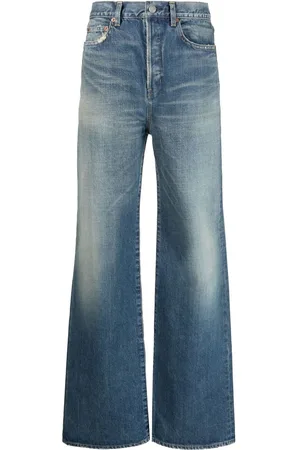 Saint Laurent High-waisted bootcut jeans