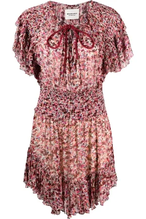 Marant Etoile Florise abstract-print dress