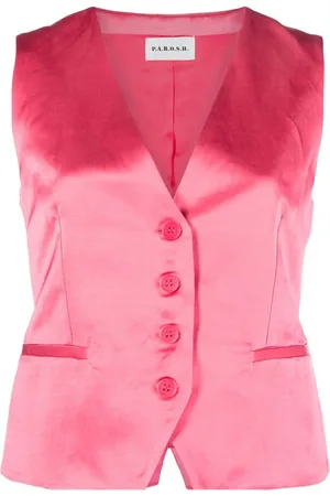 P.A.R.O.S.H. Adjustable-fit satin waistcoat