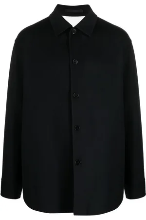 Jil Sander Long-sleeve cashmere shirt jacket