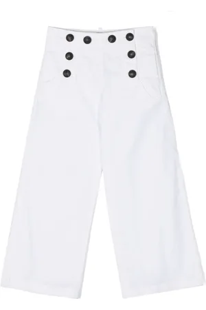 Dsquared2 Button-fastening cotton trousers