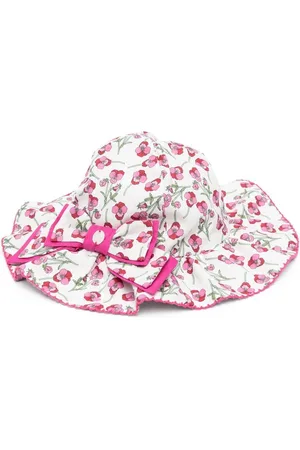 PATACHOU Wide ribbon-detail sun hat