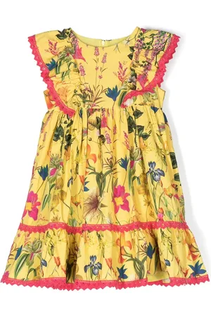 PATACHOU Floral-print flared dress