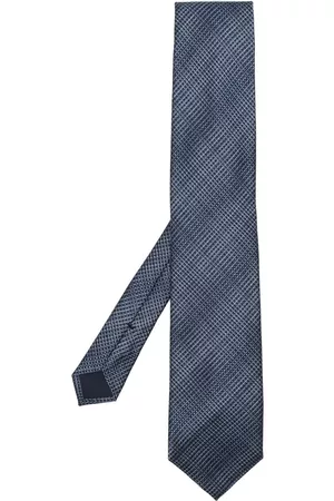 Tom Ford Interwoven-design silk tie
