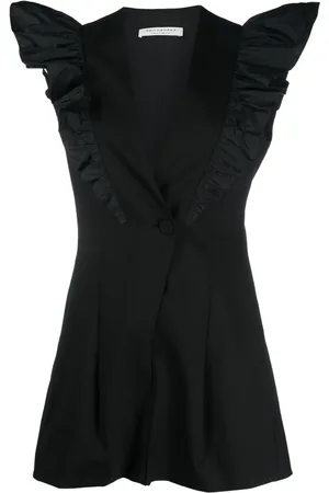 Serafini Ruffle sleeves romper