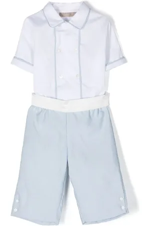 LA STUPENDERIA Cotton short set