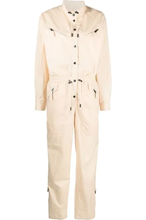 Marant Etoile Elasticated waist cotton jumpsuit