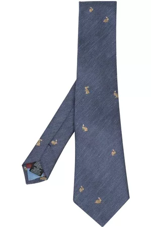 Paul Smith Men Bow Ties - Pointed silk tie