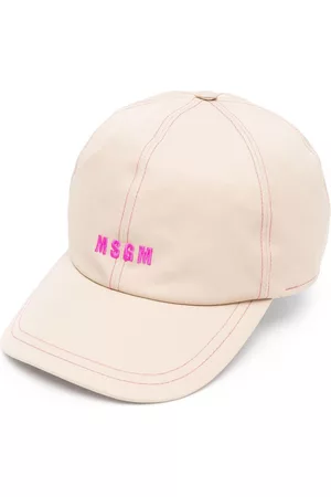 Msgm Logo-embroidered baseball cap