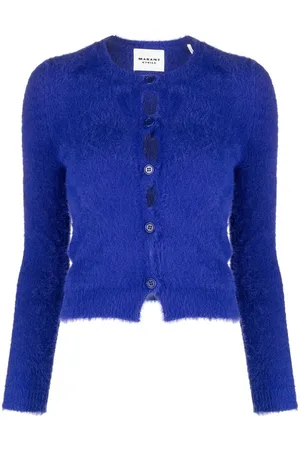 Marant Etoile Button-front knitted cardigan