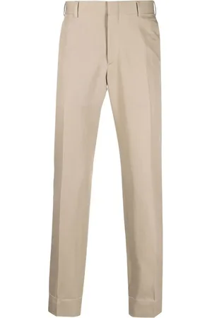 BRIONI Slim-cut cotton chinos