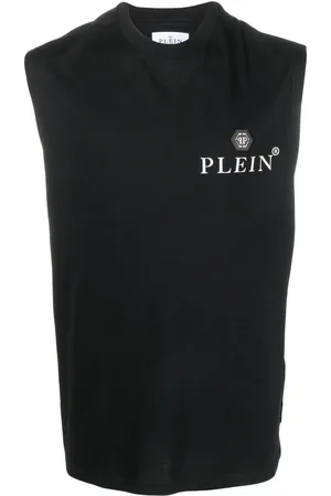 Philipp Plein Sleeveless cotton tank-top
