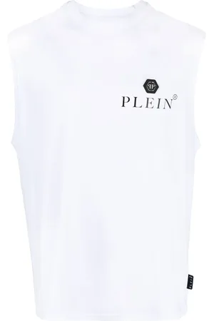 Philipp Plein Sleeveless cotton tank-top