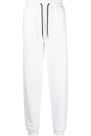 Roberto Cavalli Logo-print cotton track pants