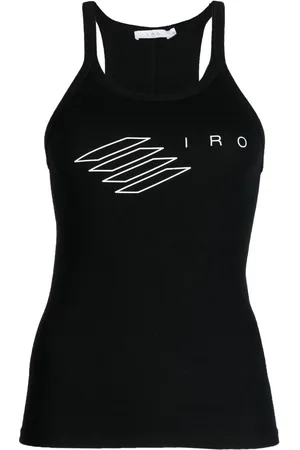 IRO Logo-print tank top